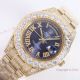 Best Replica Rolex Day Date Iced out Red Dial Gold President Watch 43mm (7)_th.jpg